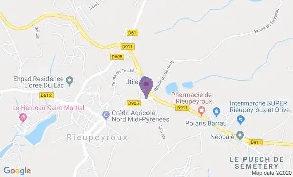 Localisation Caisse d