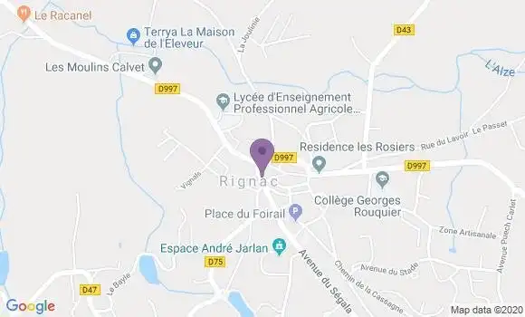 Localisation Caisse d