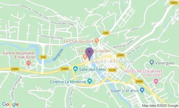 Localisation Caisse d