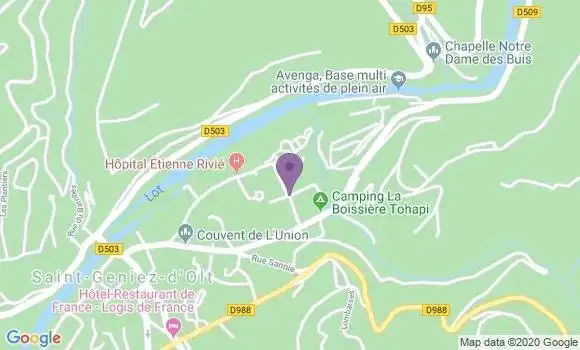 Localisation Caisse d