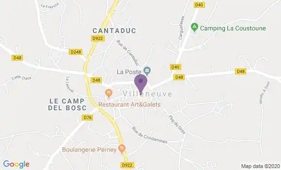 Localisation Caisse d