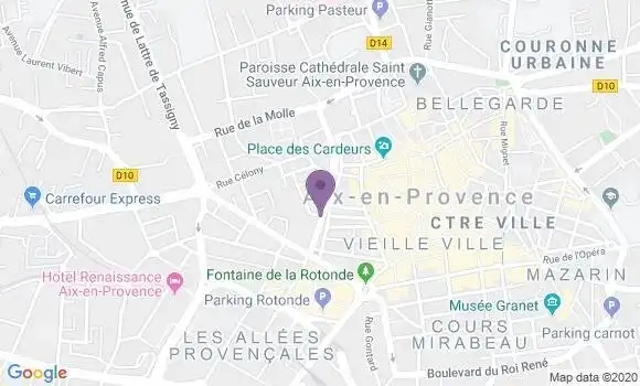 Localisation Caisse d