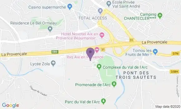 Localisation Caisse d