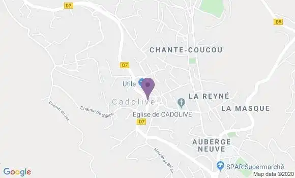 Localisation Caisse d