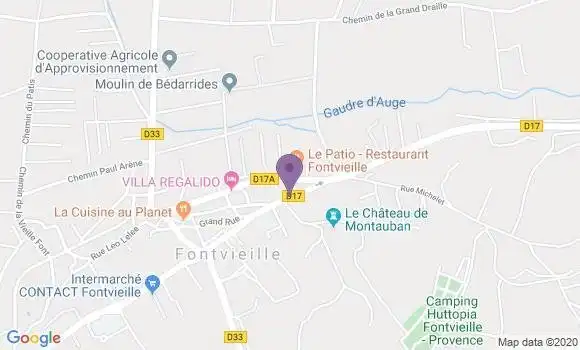 Localisation Caisse d