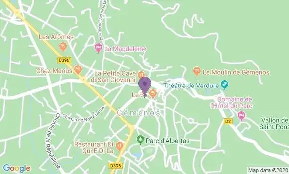 Localisation Caisse d