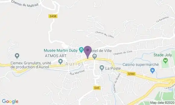Localisation Caisse d