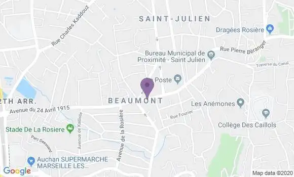 Localisation Caisse d