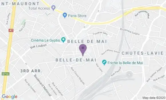 Localisation Caisse d