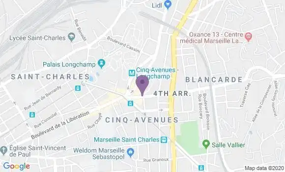 Localisation Caisse d