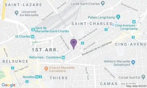 Localisation Caisse d