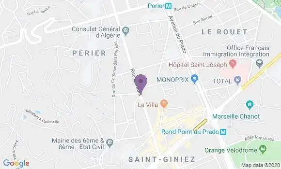 Localisation Caisse d