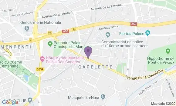 Localisation Caisse d