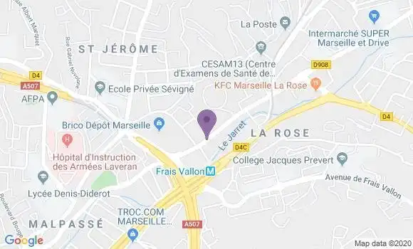 Localisation Caisse d