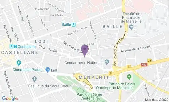 Localisation Caisse d