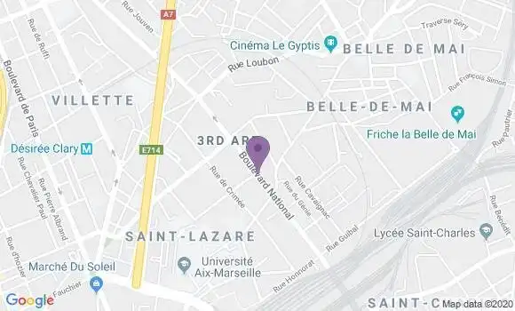 Localisation Caisse d