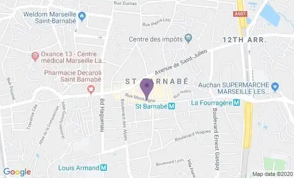 Localisation Caisse d
