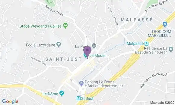 Localisation Caisse d