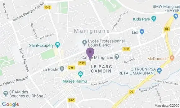 Localisation Caisse d
