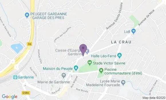 Localisation Caisse d