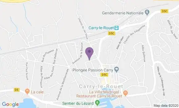 Localisation Caisse d