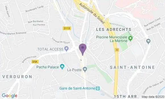 Localisation Caisse d