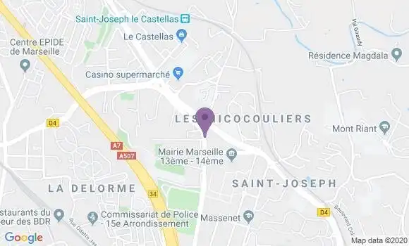 Localisation Caisse d