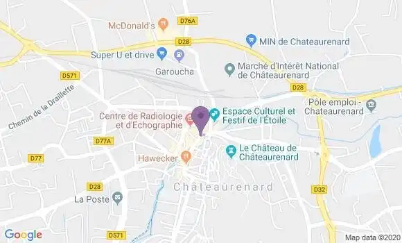 Localisation Caisse d