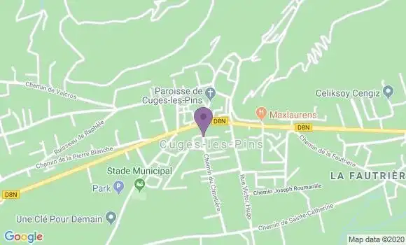 Localisation Caisse d