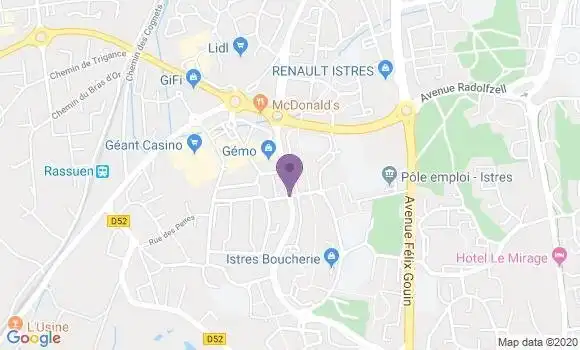Localisation Caisse d