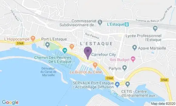 Localisation Caisse d