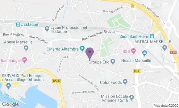 Localisation Caisse d