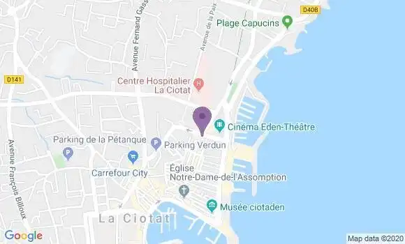 Localisation Caisse d