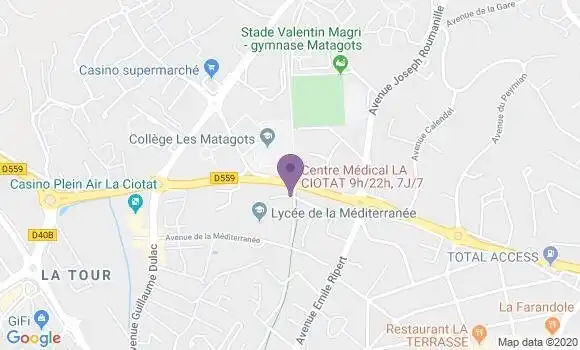 Localisation Caisse d