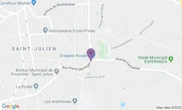 Localisation Caisse d