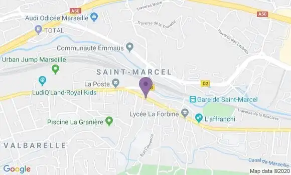 Localisation Caisse d