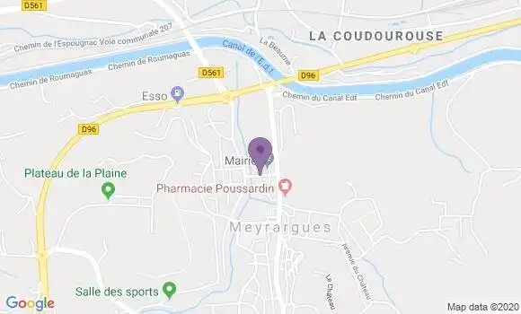 Localisation Caisse d