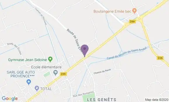 Localisation Caisse d