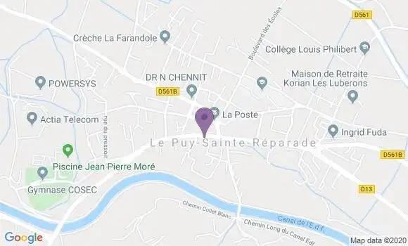Localisation Caisse d