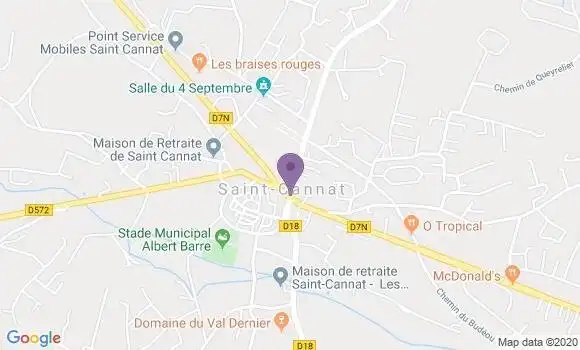 Localisation Caisse d