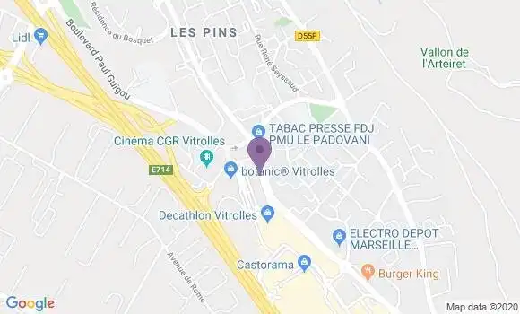 Localisation Caisse d