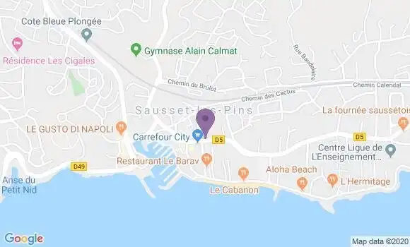 Localisation Caisse d