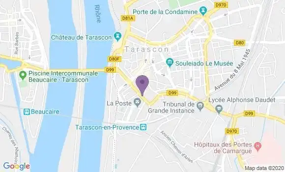Localisation Caisse d
