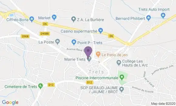 Localisation Caisse d