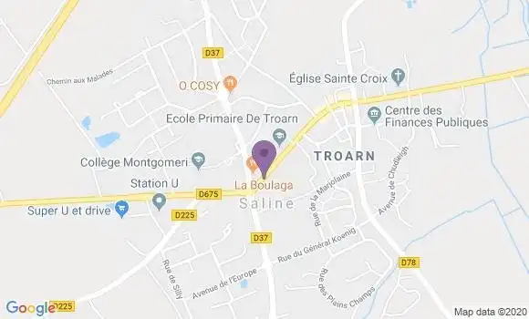 Localisation Caisse d