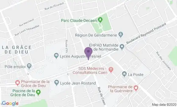 Localisation Caisse d