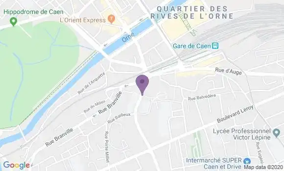 Localisation Caisse d