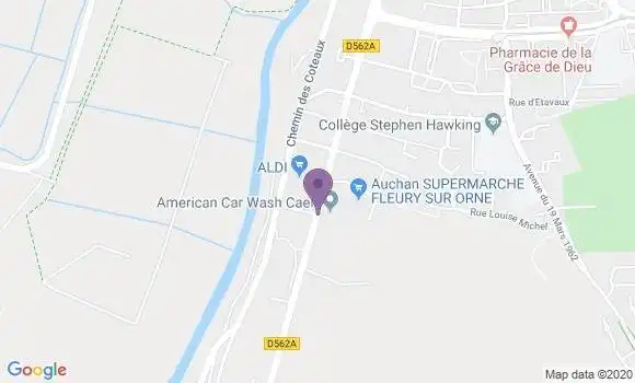 Localisation Caisse d