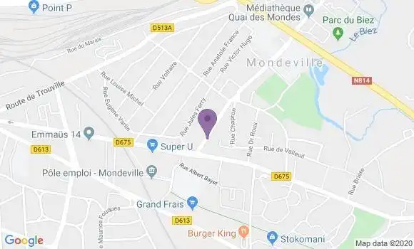 Localisation Caisse d