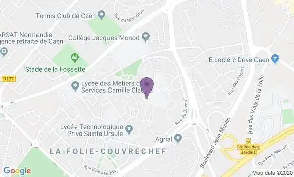 Localisation Caisse d